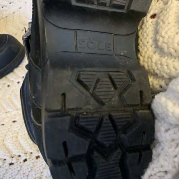 EUC USA United SOLE Athletics Men's Black Combat Boots Size 9 - Picture 10 of 11